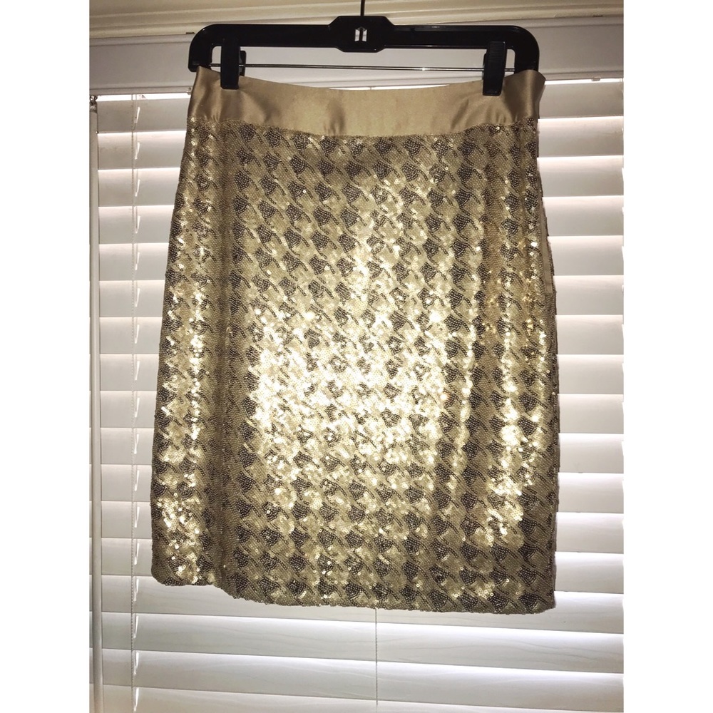 Sequin Pencil Skirt